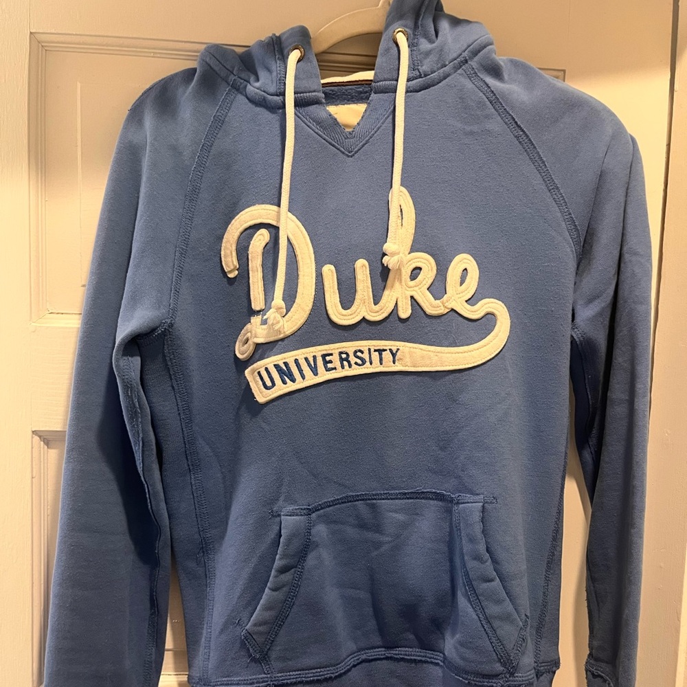 Super cozy Duke University hoodie, Campus Crew size Small (S)